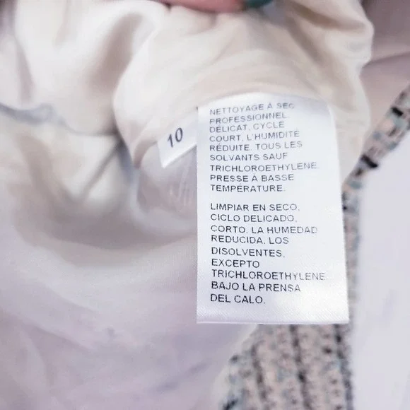 NWT Doncaster Tweed Silk Blend Blazer sz 10 - Picture 10 of 12